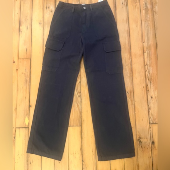 TRF Zara straight leg cargo pants with high waist - Picture 4 of 6